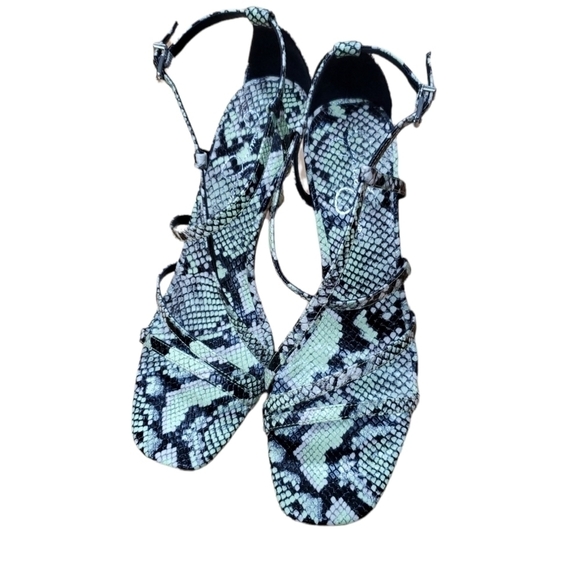 NEW JESSICA SIMPSON WOMENS OMYRA SANDAL - LIME 6.5, 9 and 9.5 - Picture 8 of 10